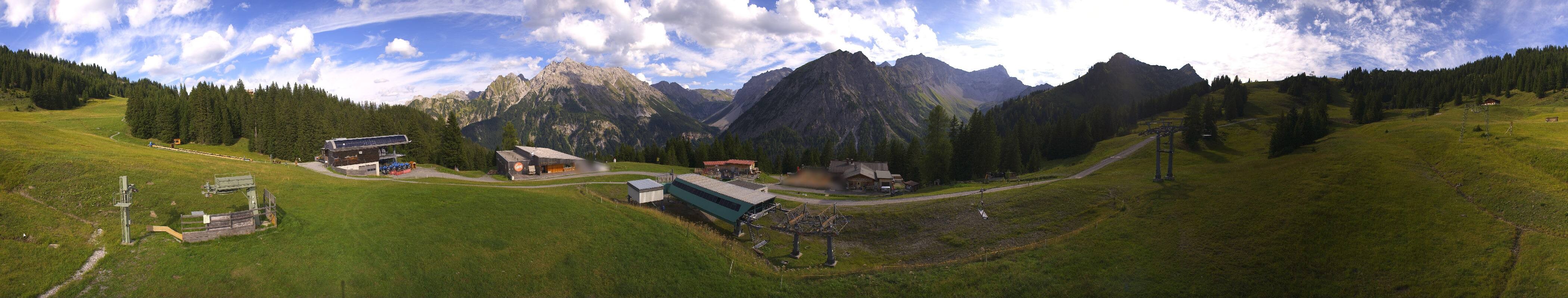 Archiv Foto Webcam Brandnertal - Palüd Bergstation