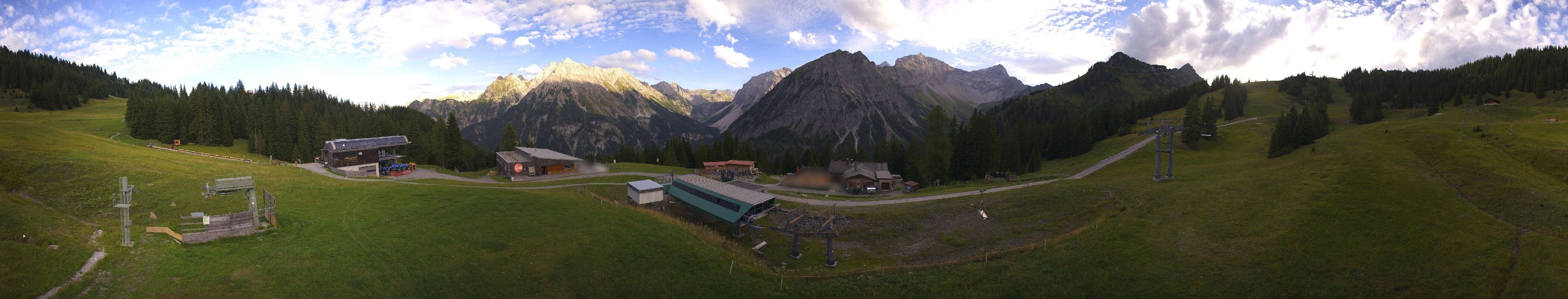Archiv Foto Webcam Brandnertal - Palüd Bergstation