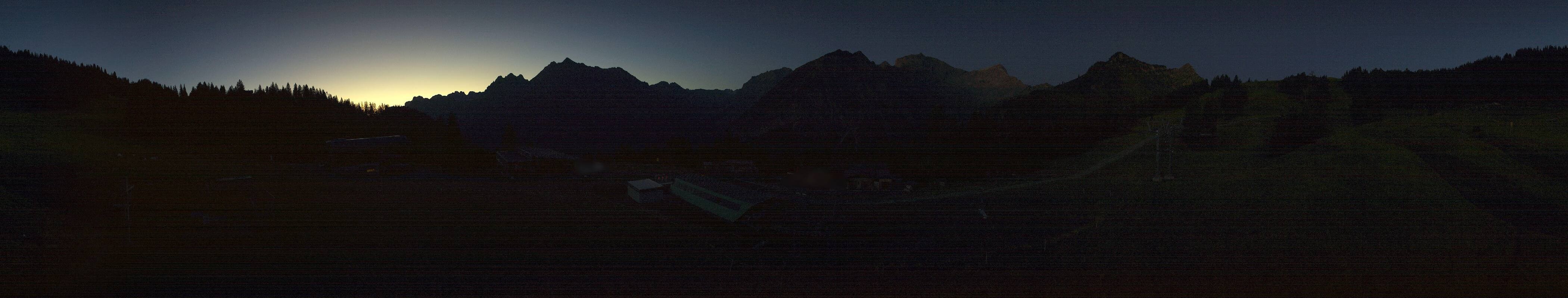Archived image Webcam Brandnertal Valley - Top Station Palüd