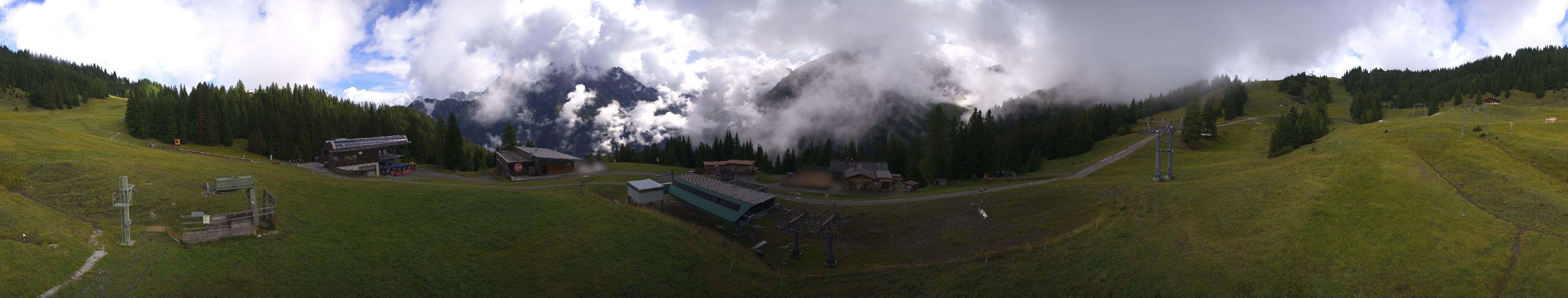 Archiv Foto Webcam Brandnertal - Palüd Bergstation