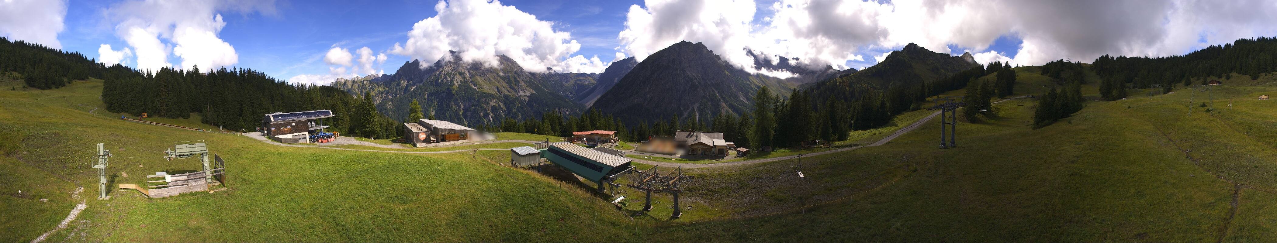 Archiv Foto Webcam Brandnertal - Palüd Bergstation