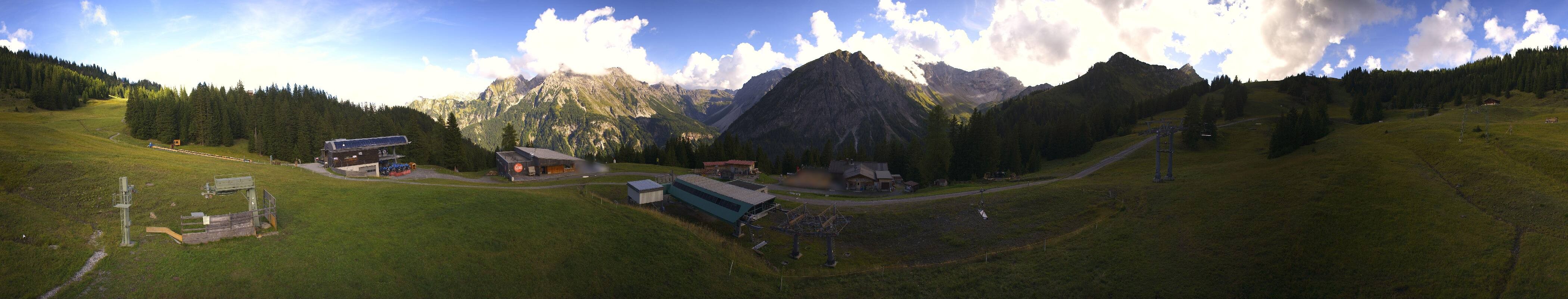 Archiv Foto Webcam Brandnertal - Palüd Bergstation