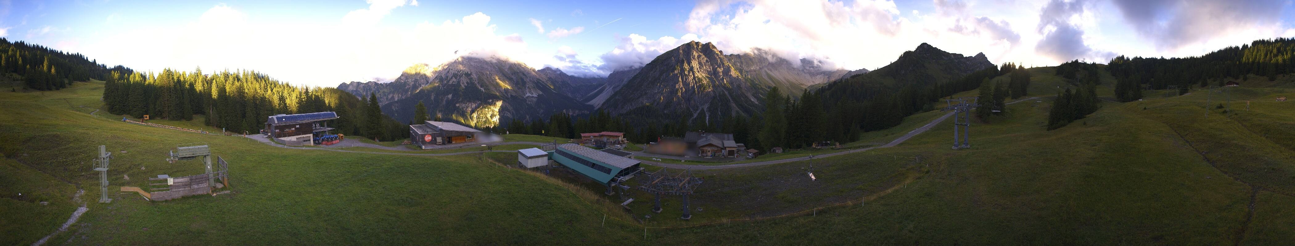 Archiv Foto Webcam Brandnertal - Palüd Bergstation