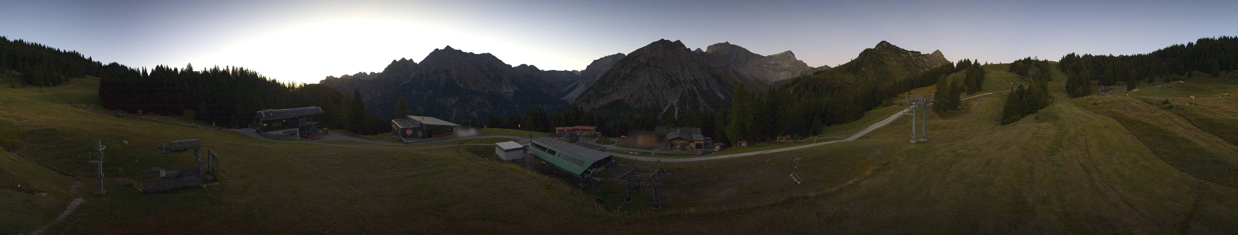 Archiv Foto Webcam Brandnertal - Palüd Bergstation