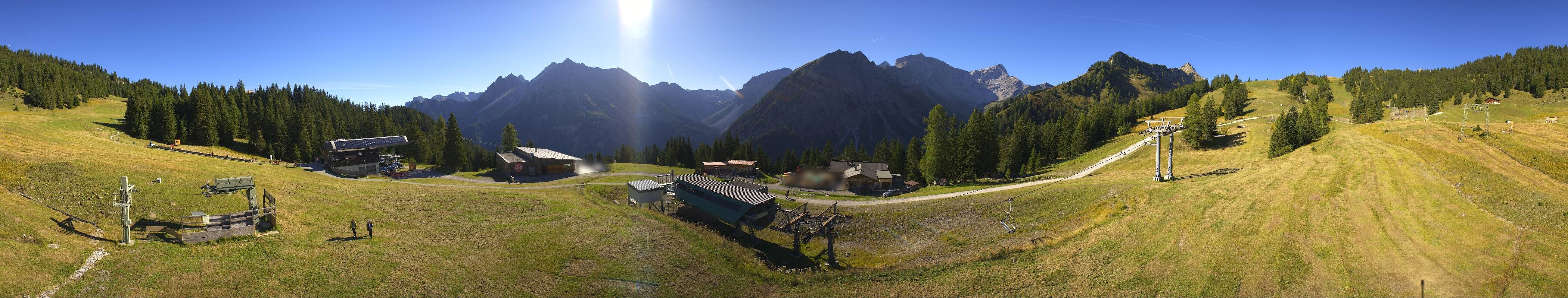 Archiv Foto Webcam Brandnertal - Palüd Bergstation