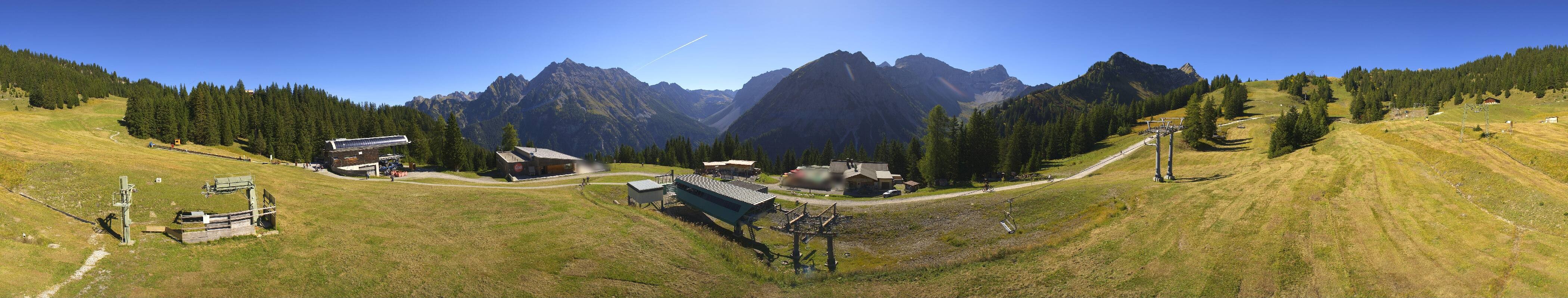 Archiv Foto Webcam Brandnertal - Palüd Bergstation
