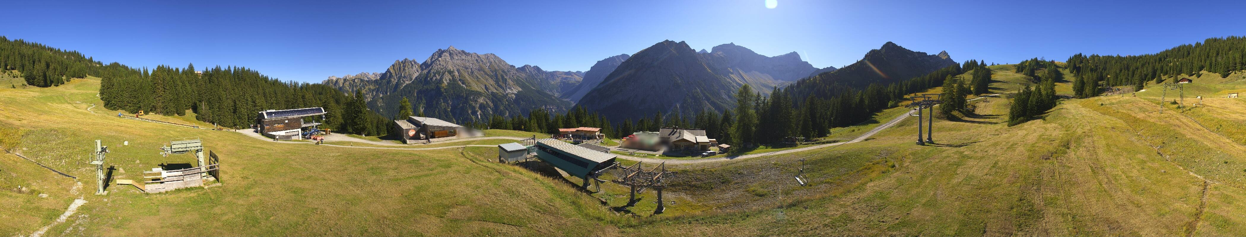 Archiv Foto Webcam Brandnertal - Palüd Bergstation