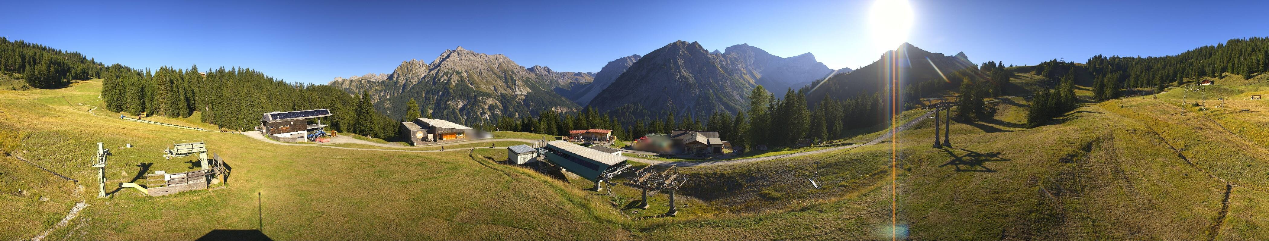 Archiv Foto Webcam Brandnertal - Palüd Bergstation