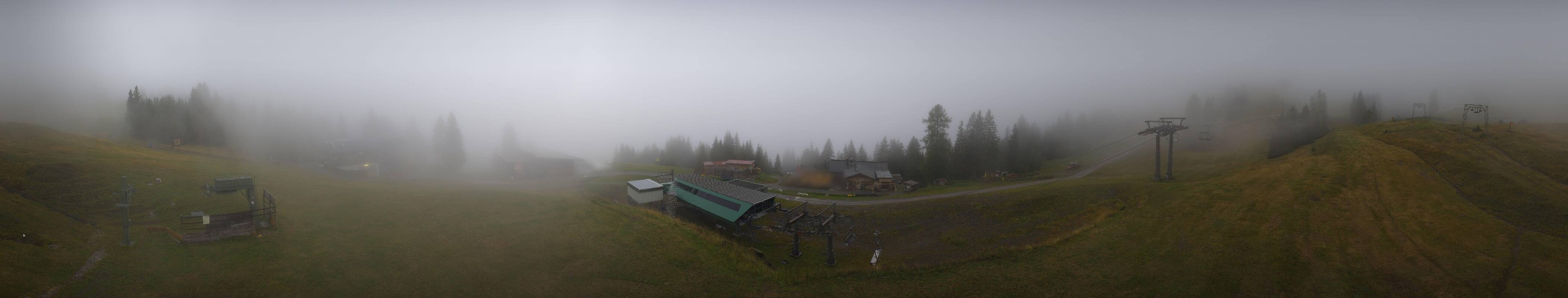 Archived image Webcam Brandnertal Valley - Top Station Palüd