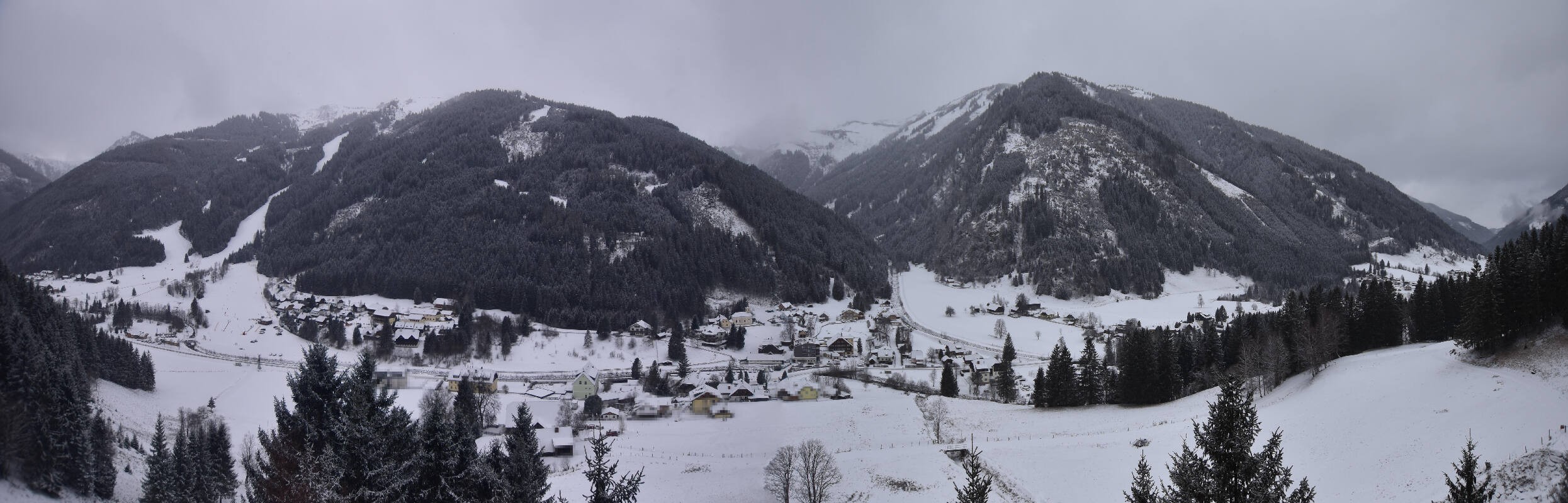 Archiv Foto Webcam Donnersbachwald - Blick zur Riesneralm