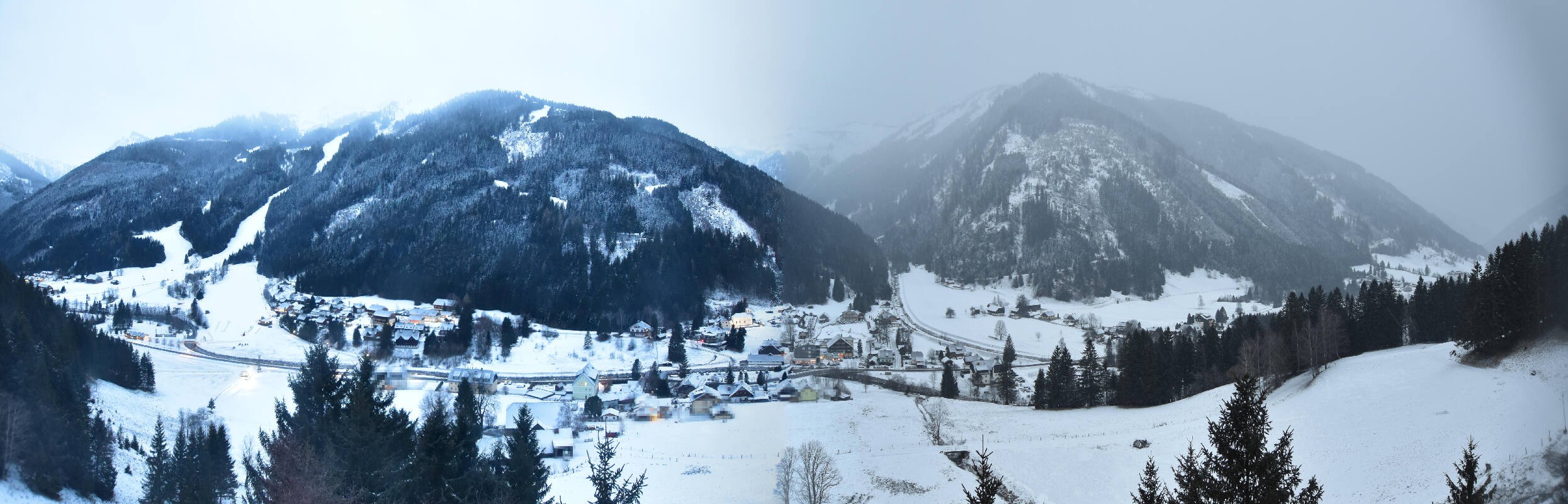 Archiv Foto Webcam Donnersbachwald - Blick zur Riesneralm