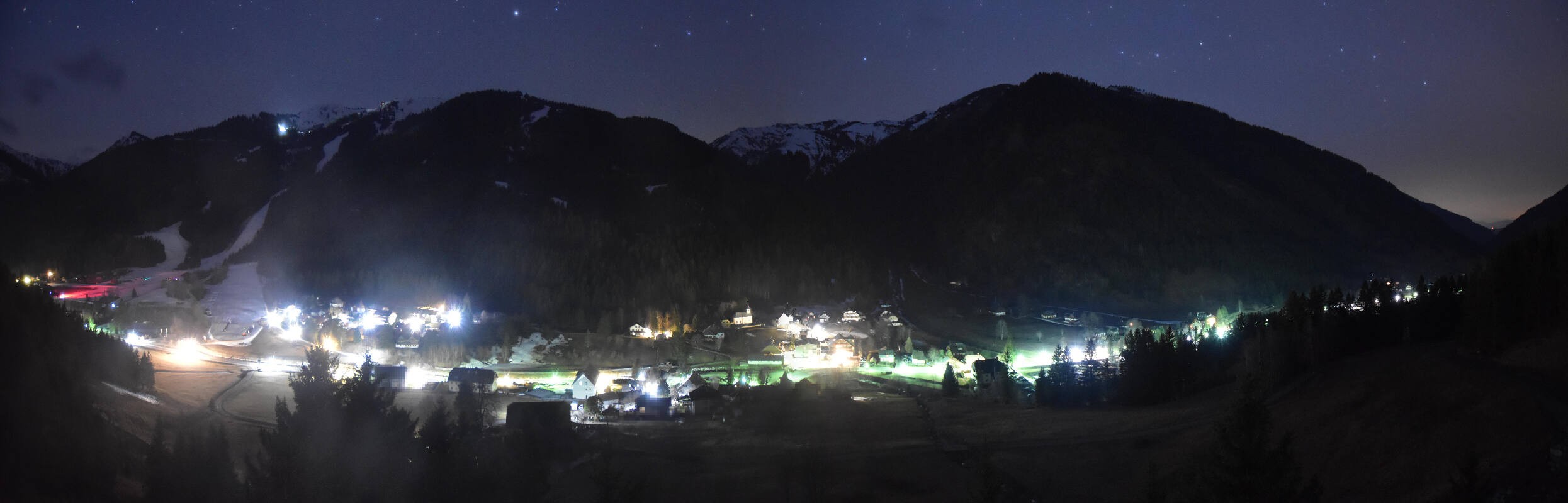 Archiv Foto Webcam Donnersbachwald - Blick zur Riesneralm