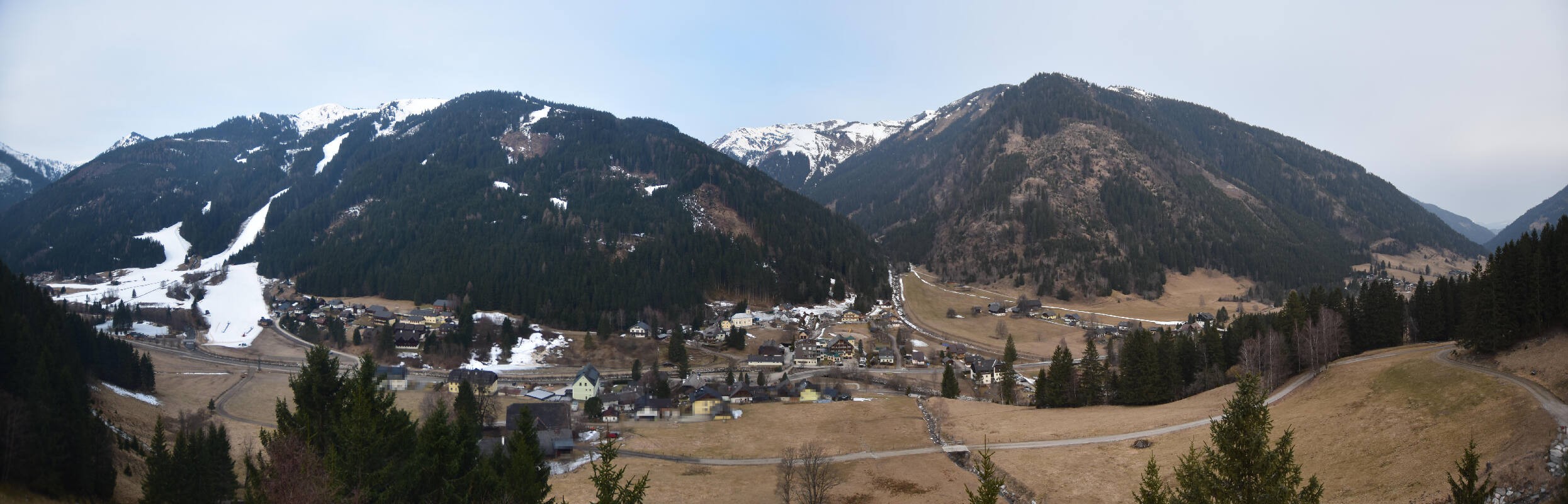 Archiv Foto Webcam Donnersbachwald - Blick zur Riesneralm