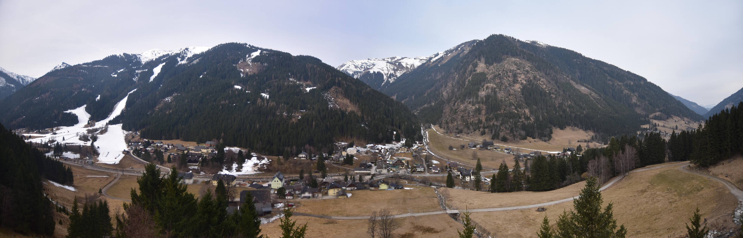 Archiv Foto Webcam Donnersbachwald - Blick zur Riesneralm