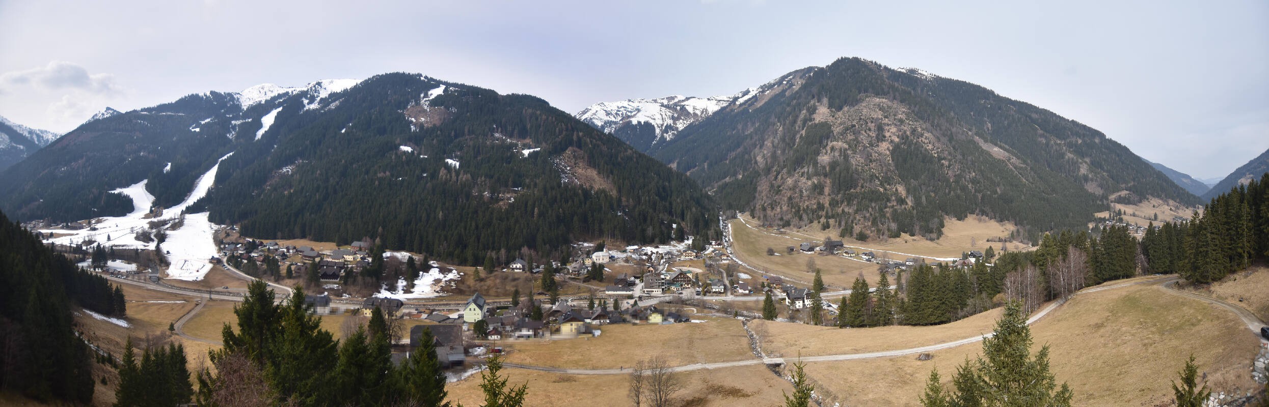 Archiv Foto Webcam Donnersbachwald - Blick zur Riesneralm