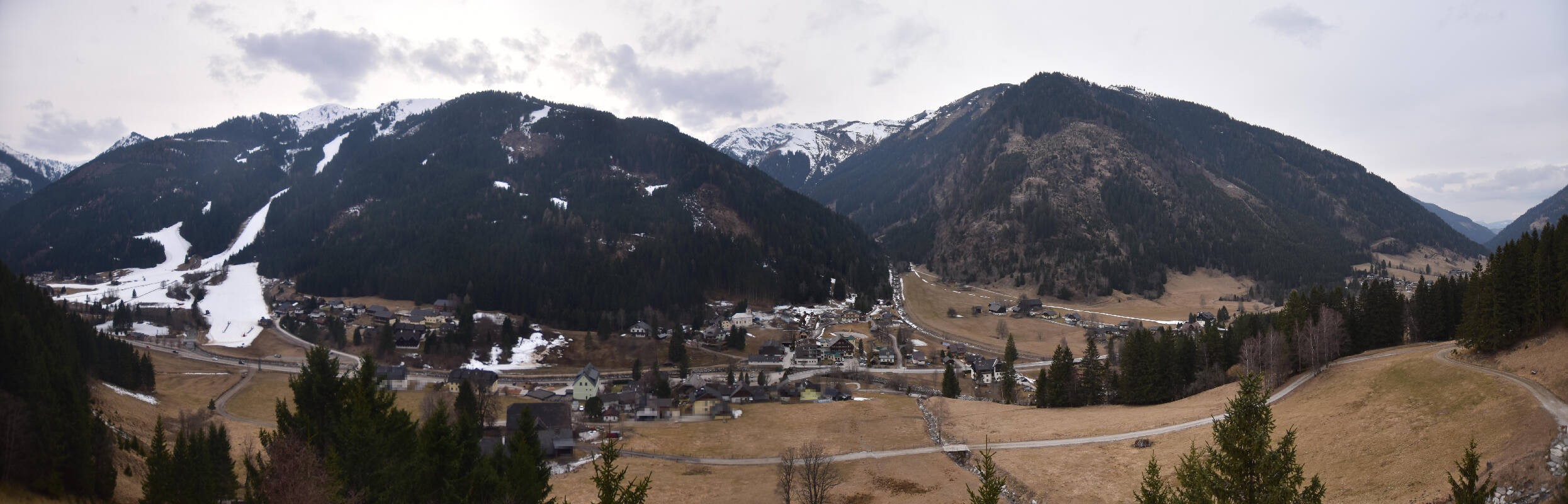 Archiv Foto Webcam Donnersbachwald - Blick zur Riesneralm