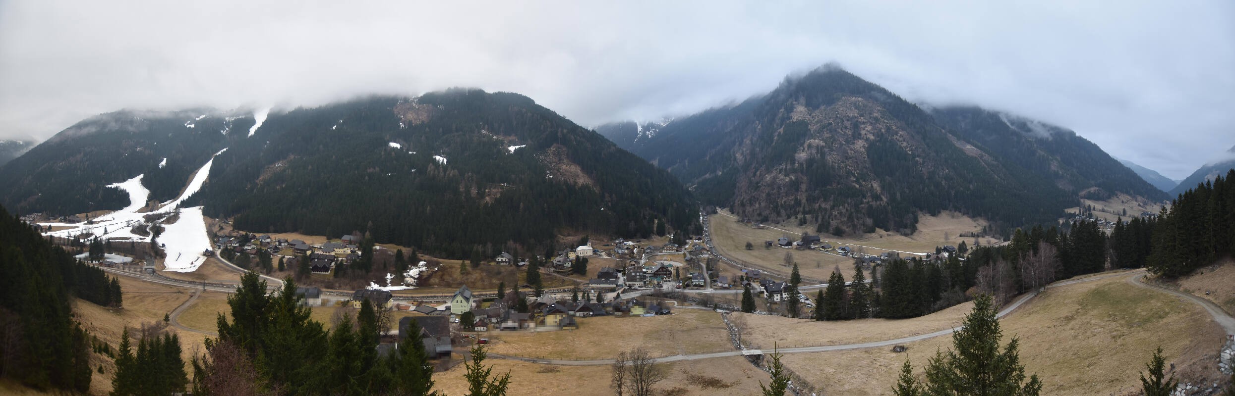 Archiv Foto Webcam Donnersbachwald - Blick zur Riesneralm