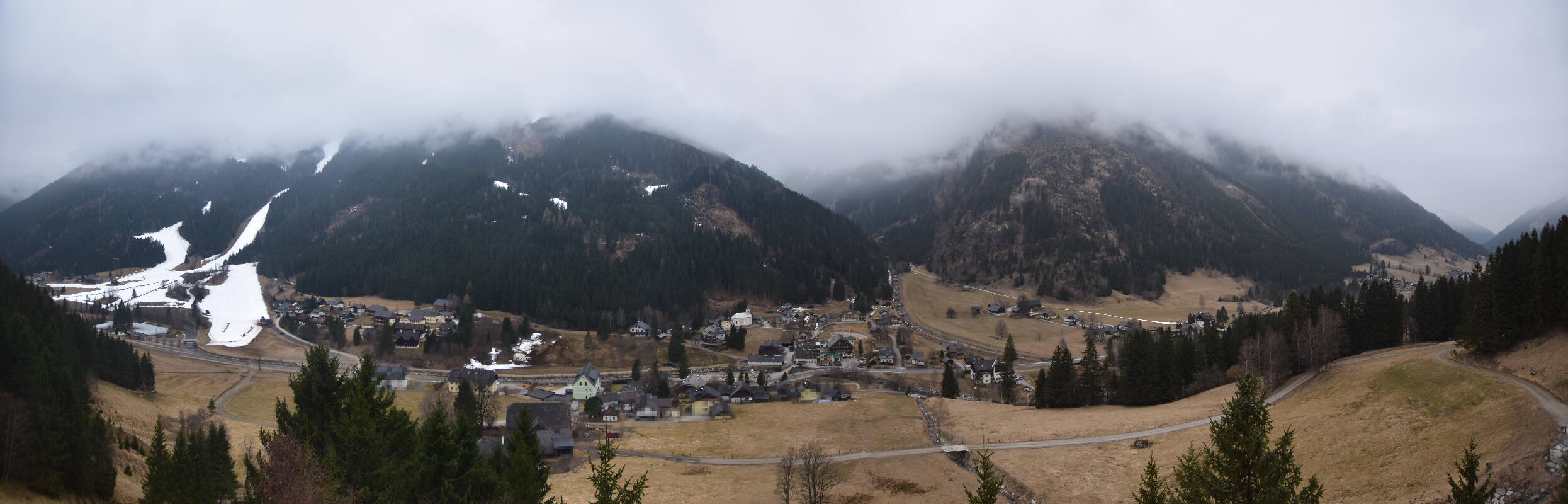 Archiv Foto Webcam Donnersbachwald - Blick zur Riesneralm