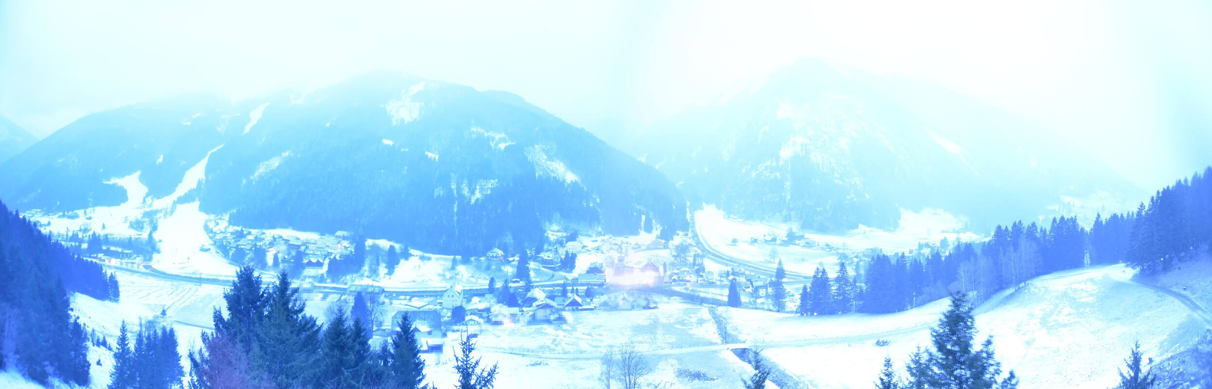 Archiv Foto Webcam Donnersbachwald - Blick zur Riesneralm