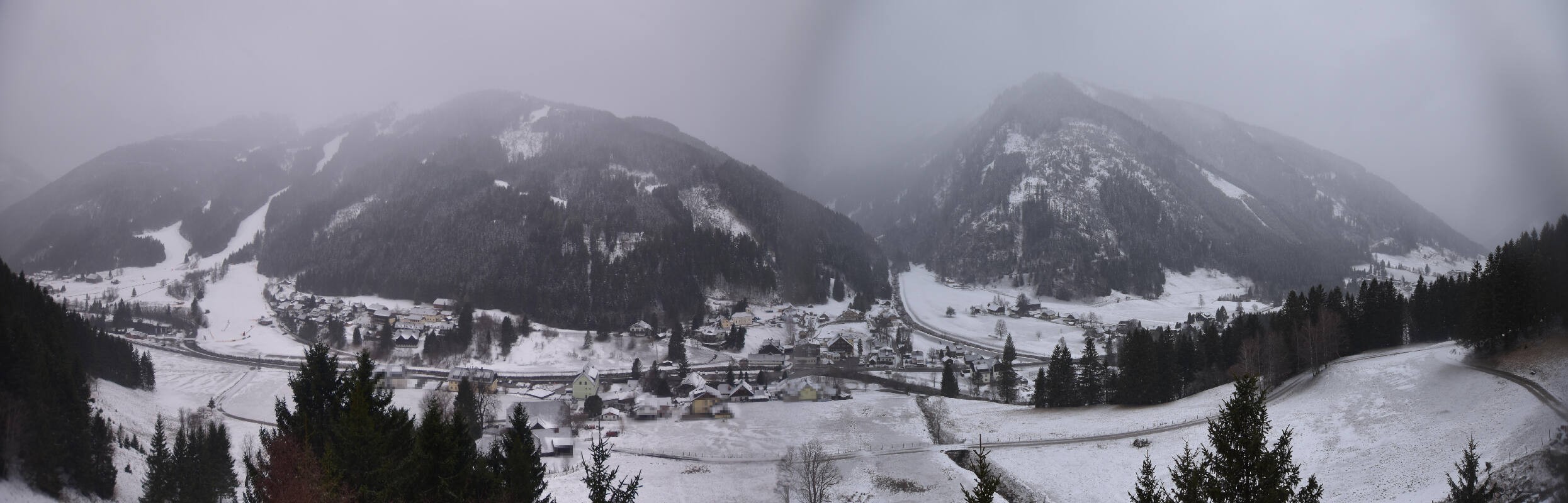Archiv Foto Webcam Donnersbachwald - Blick zur Riesneralm