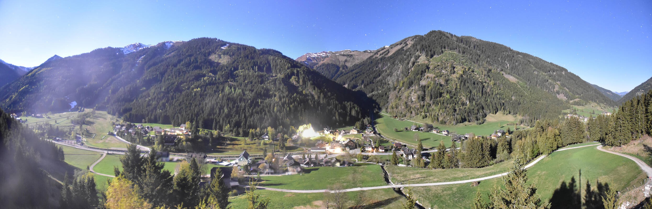Archiv Foto Webcam Donnersbachwald - Blick zur Riesneralm