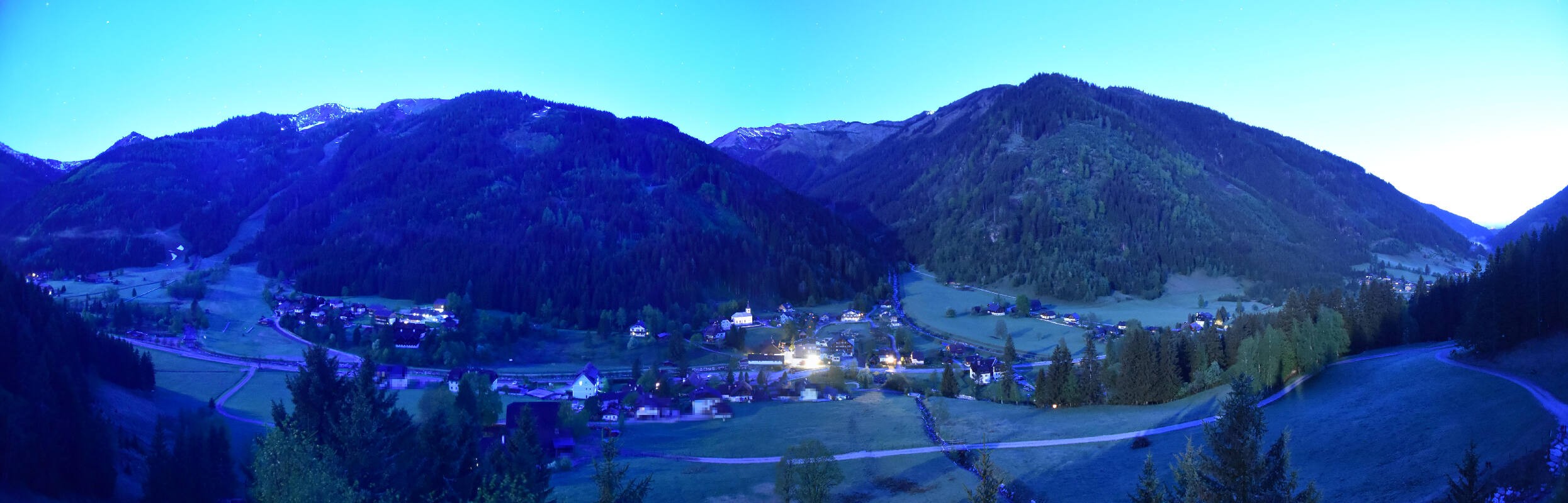 Archiv Foto Webcam Donnersbachwald - Blick zur Riesneralm