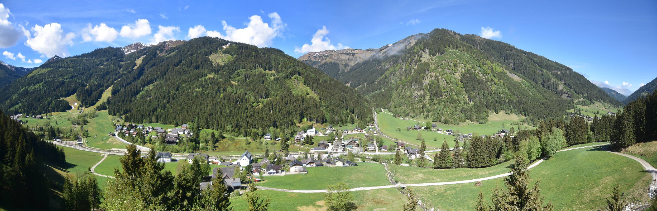 Archiv Foto Webcam Donnersbachwald - Blick zur Riesneralm