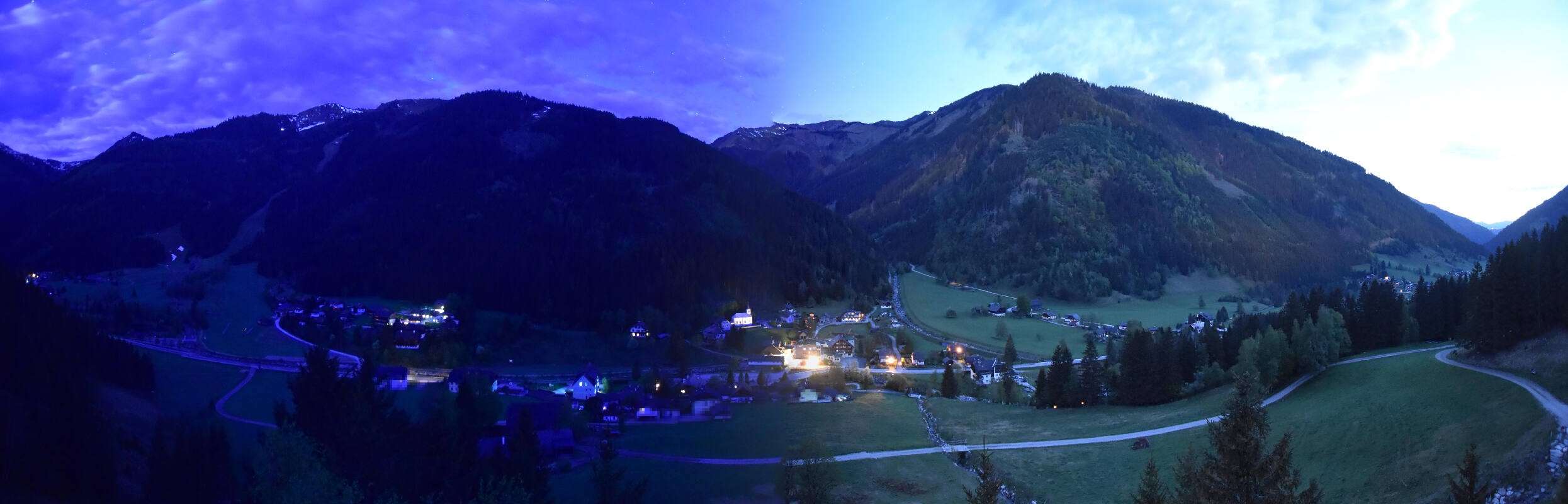 Archiv Foto Webcam Donnersbachwald - Blick zur Riesneralm