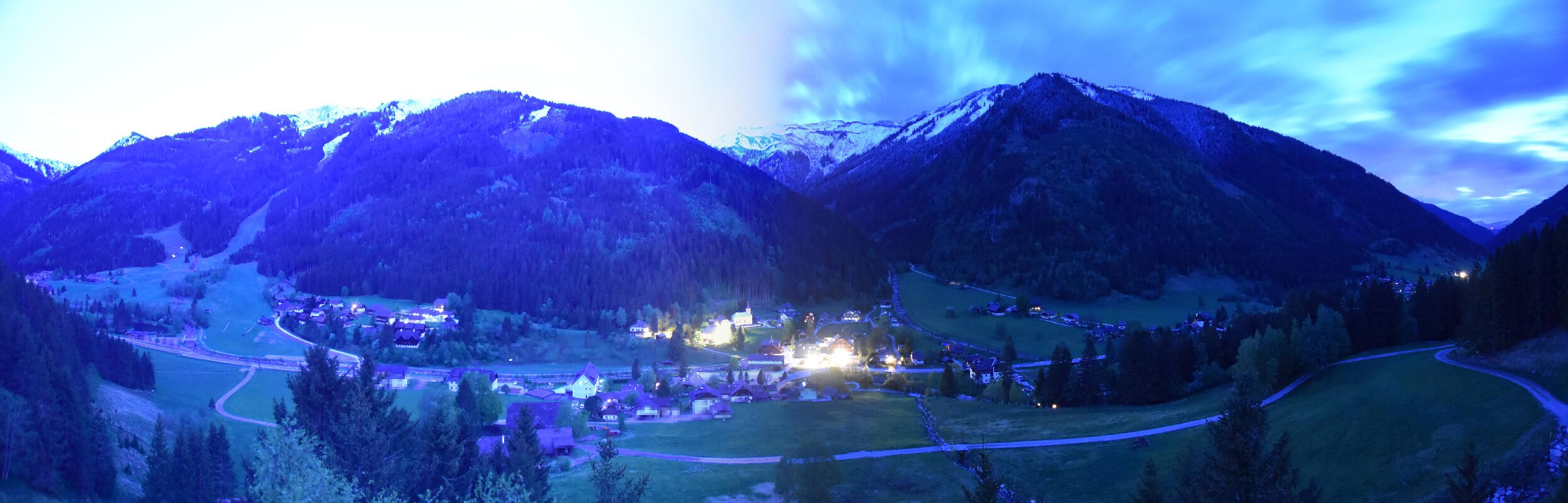 Archiv Foto Webcam Donnersbachwald - Blick zur Riesneralm