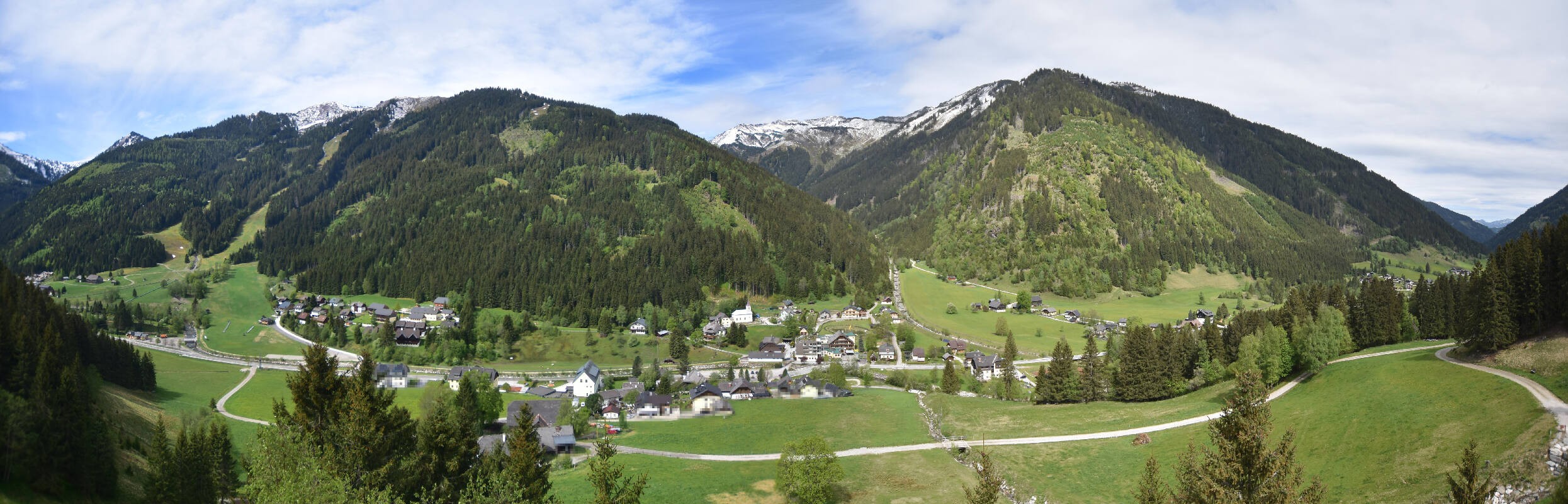 Archiv Foto Webcam Donnersbachwald - Blick zur Riesneralm