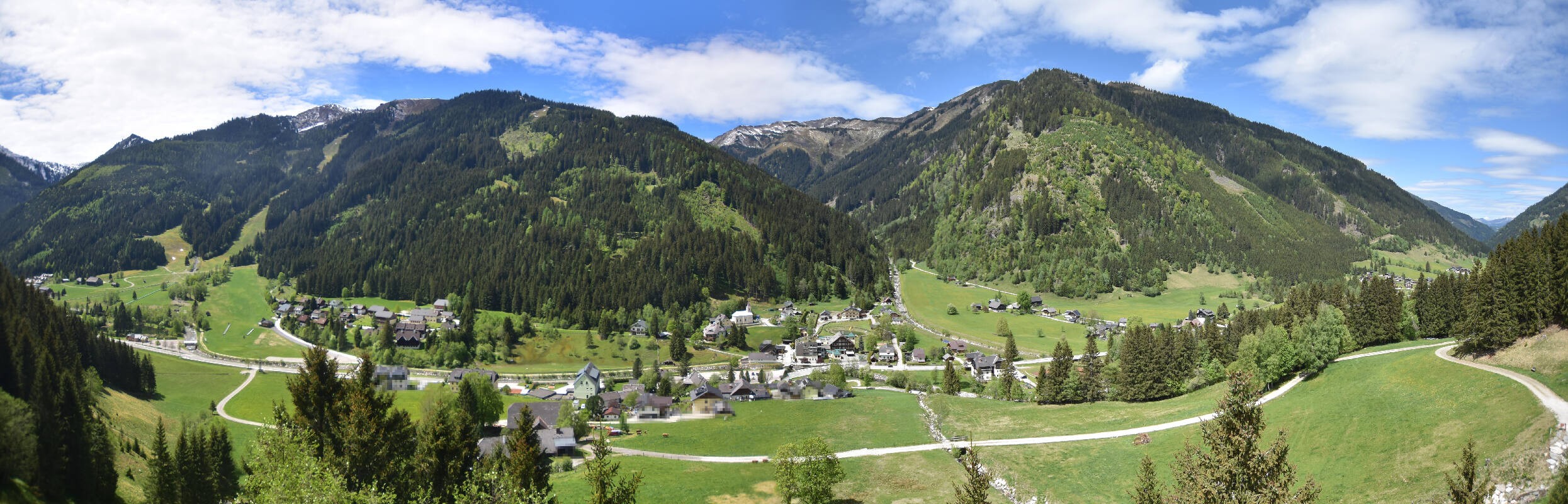 Archiv Foto Webcam Donnersbachwald - Blick zur Riesneralm