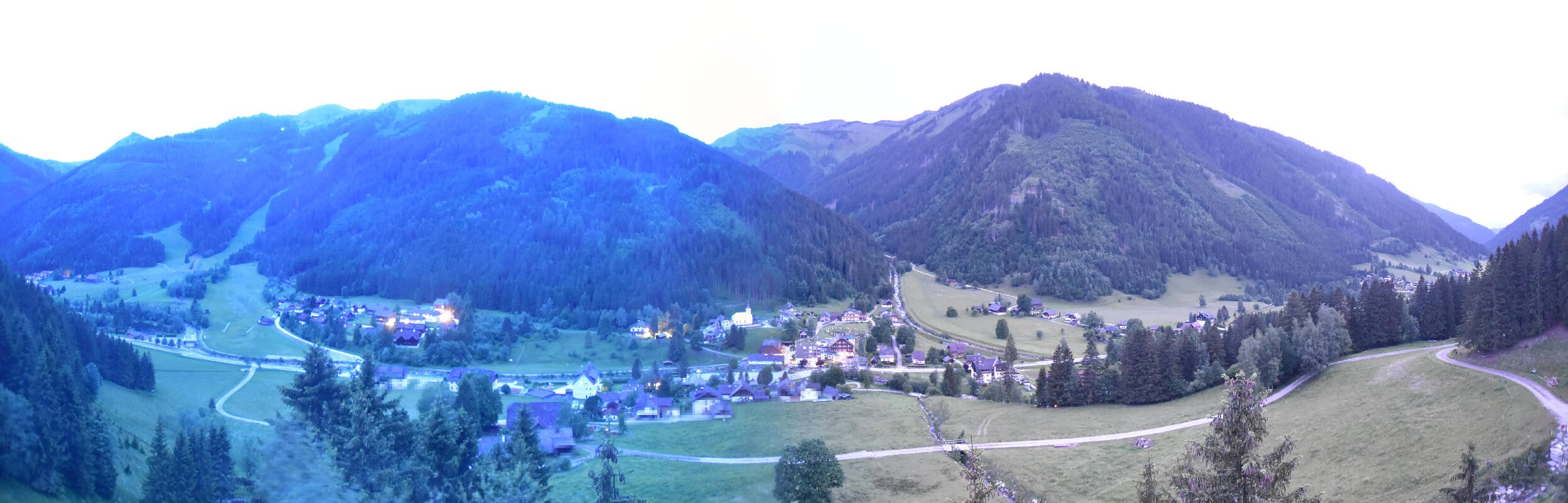 Archiv Foto Webcam Donnersbachwald - Blick zur Riesneralm