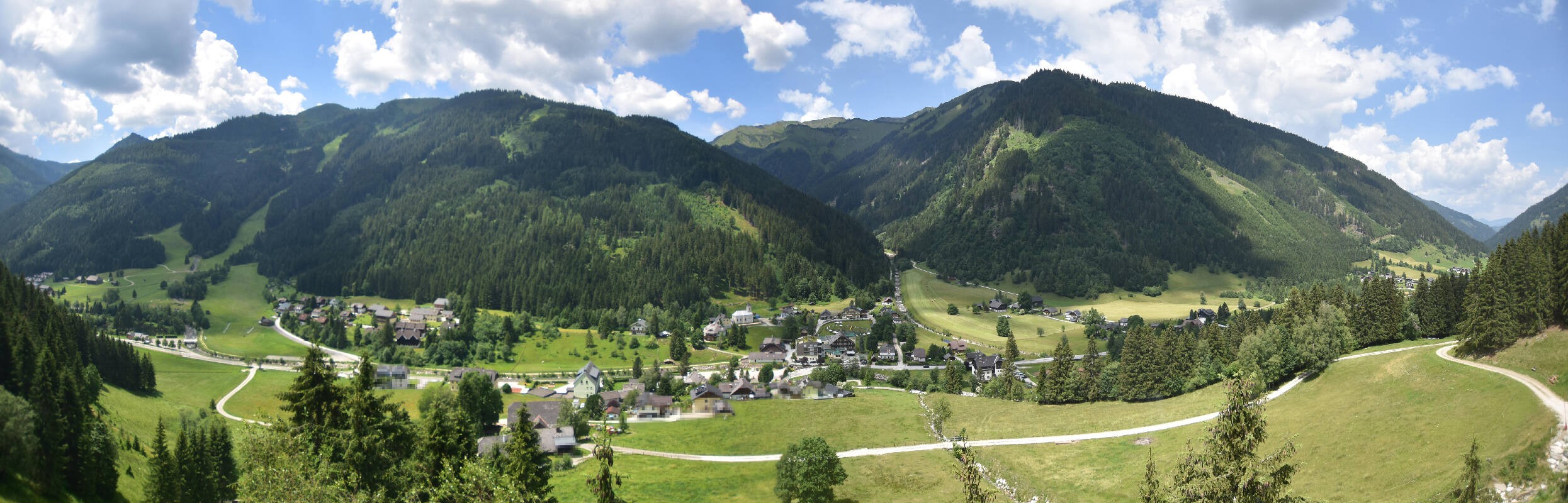 Archiv Foto Webcam Donnersbachwald - Blick zur Riesneralm