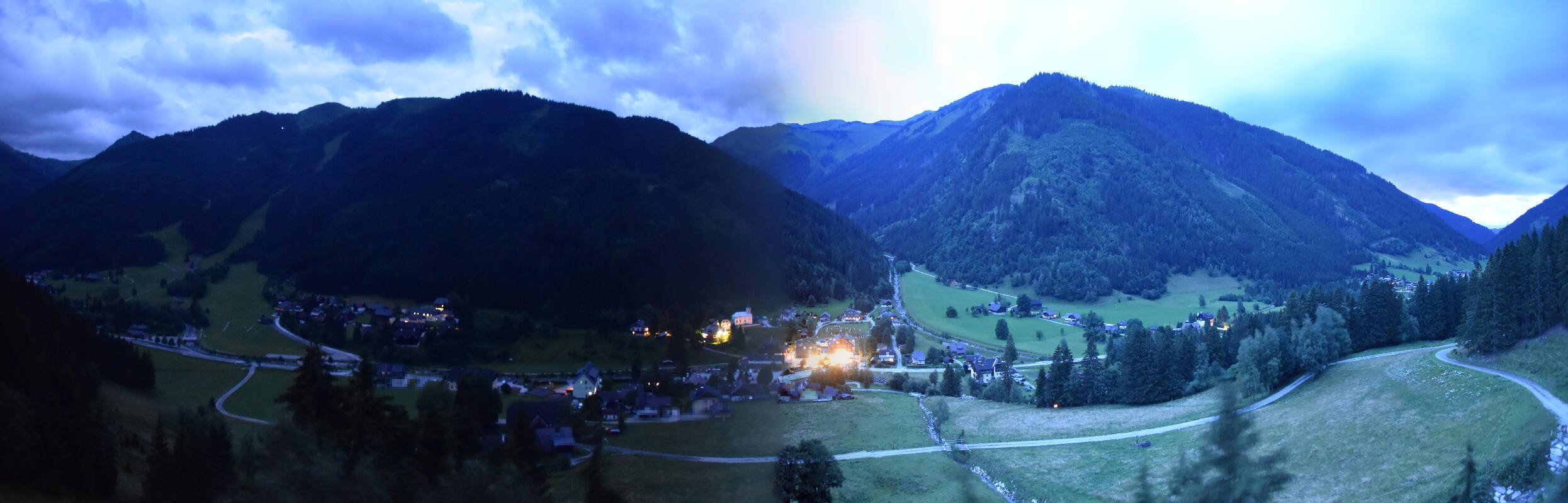 Archiv Foto Webcam Donnersbachwald - Blick zur Riesneralm