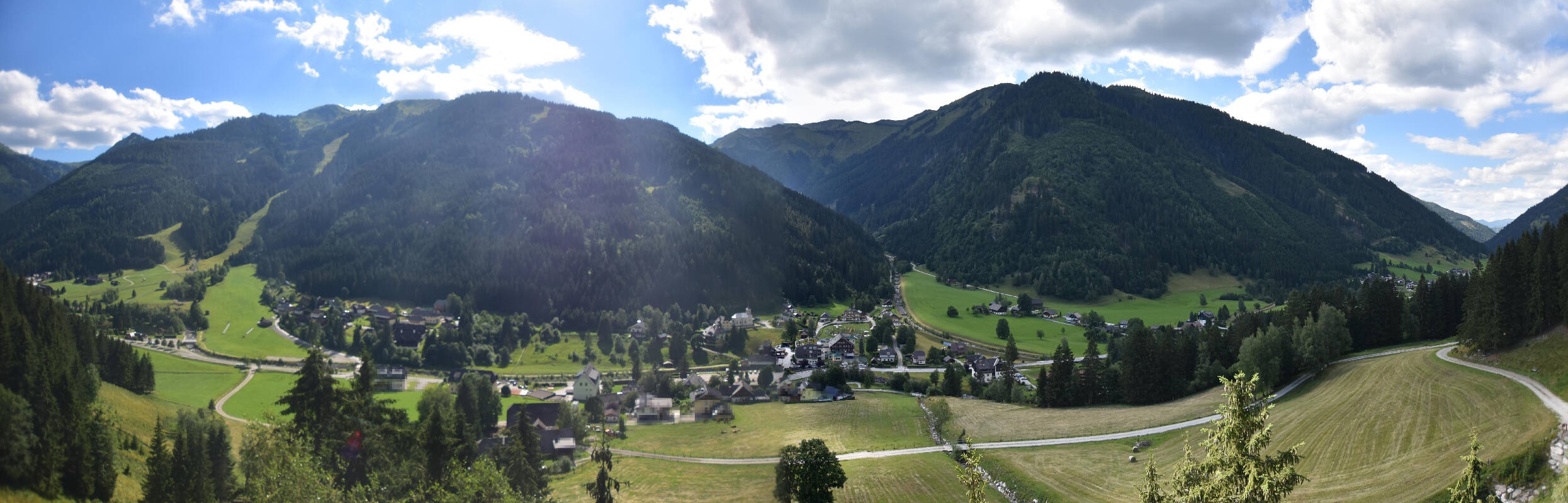 Archived image Webcam Donnersbachwald - Riesneralm