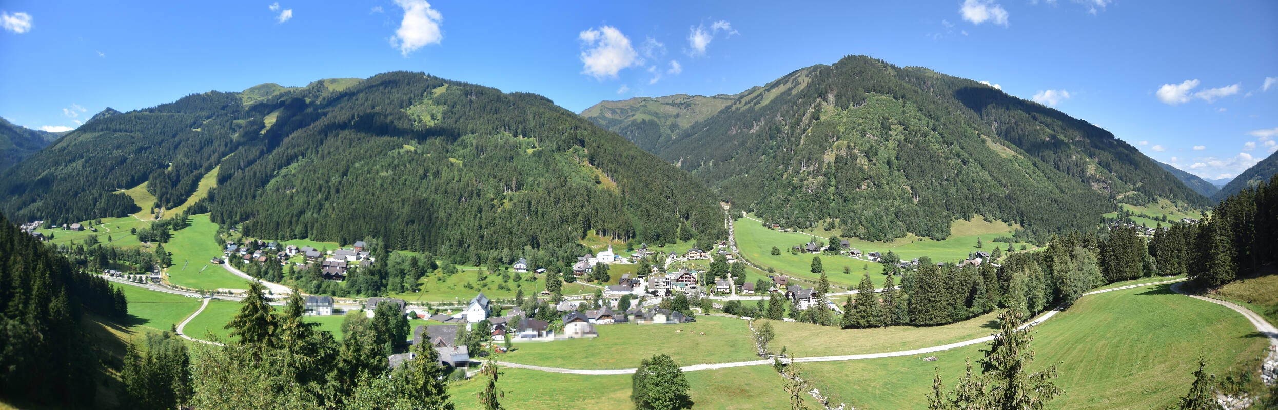 Archiv Foto Webcam Donnersbachwald - Blick zur Riesneralm