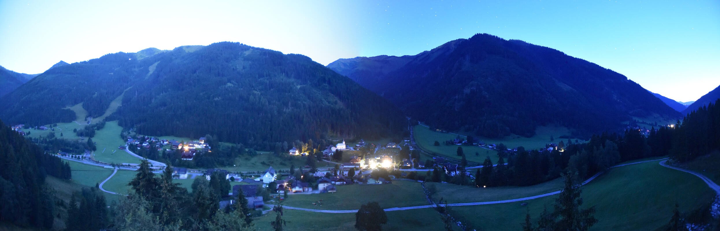 Archiv Foto Webcam Donnersbachwald - Blick zur Riesneralm