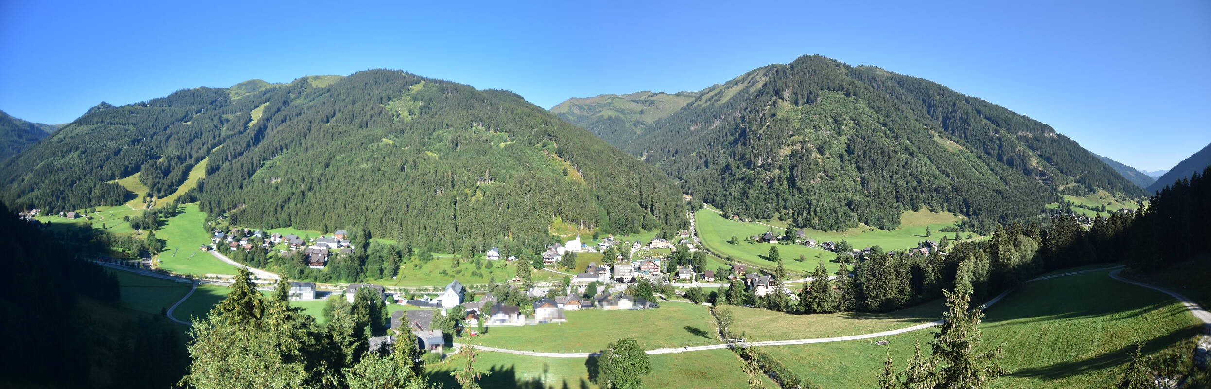 Archiv Foto Webcam Donnersbachwald - Blick zur Riesneralm