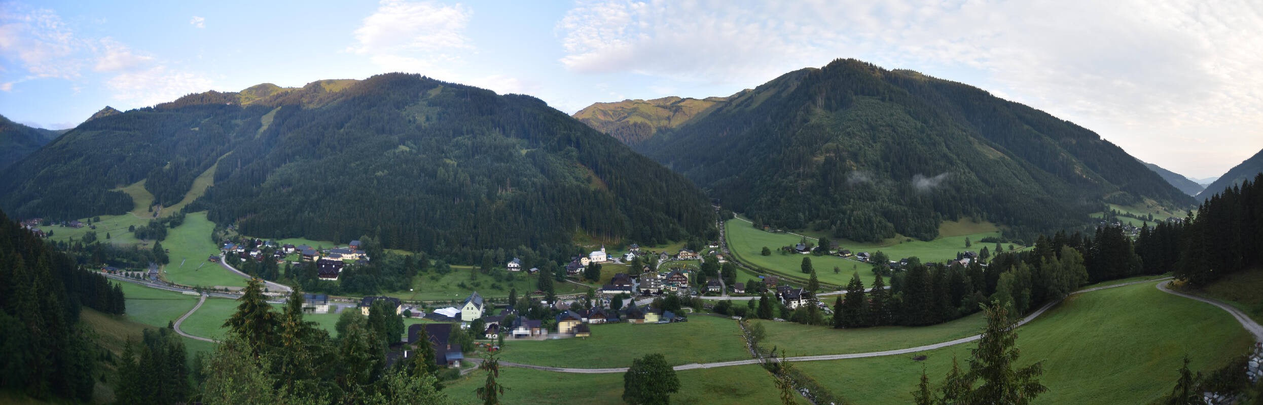 Archived image Webcam Donnersbachwald - Riesneralm