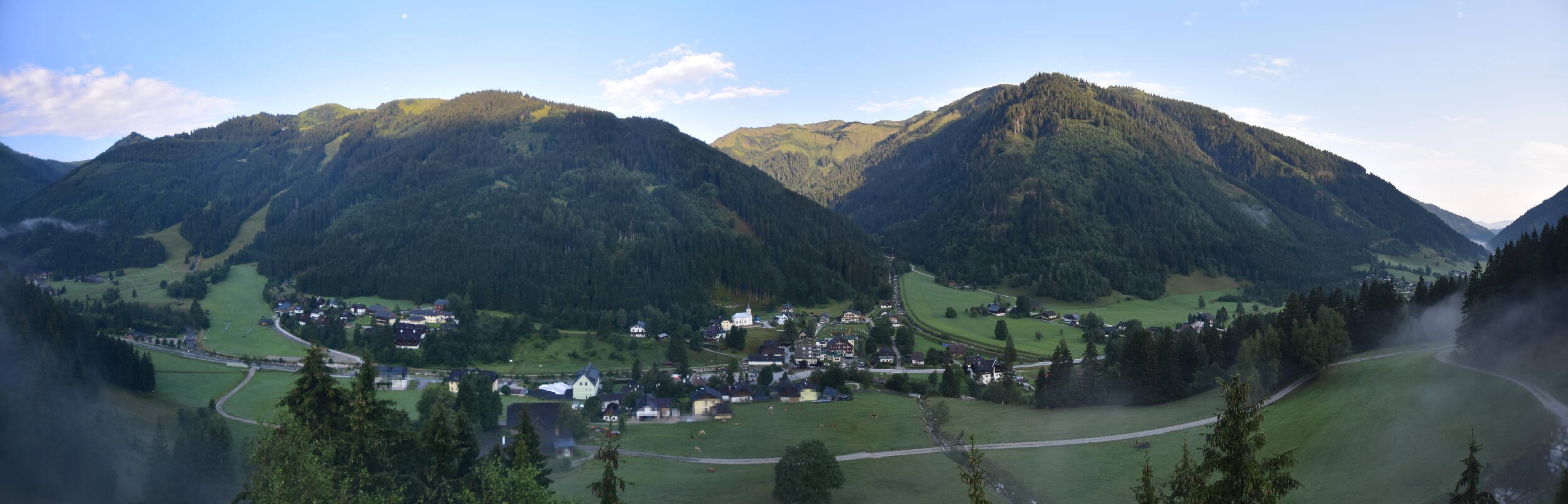 Archived image Webcam Donnersbachwald - Riesneralm
