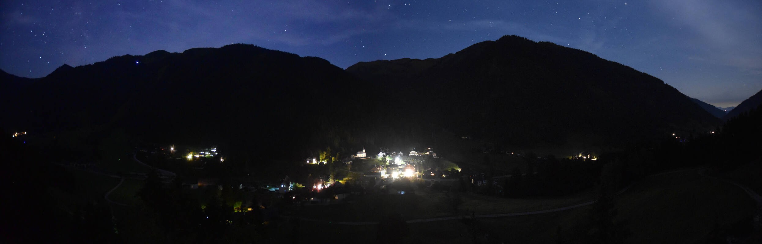 Archiv Foto Webcam Donnersbachwald - Blick zur Riesneralm