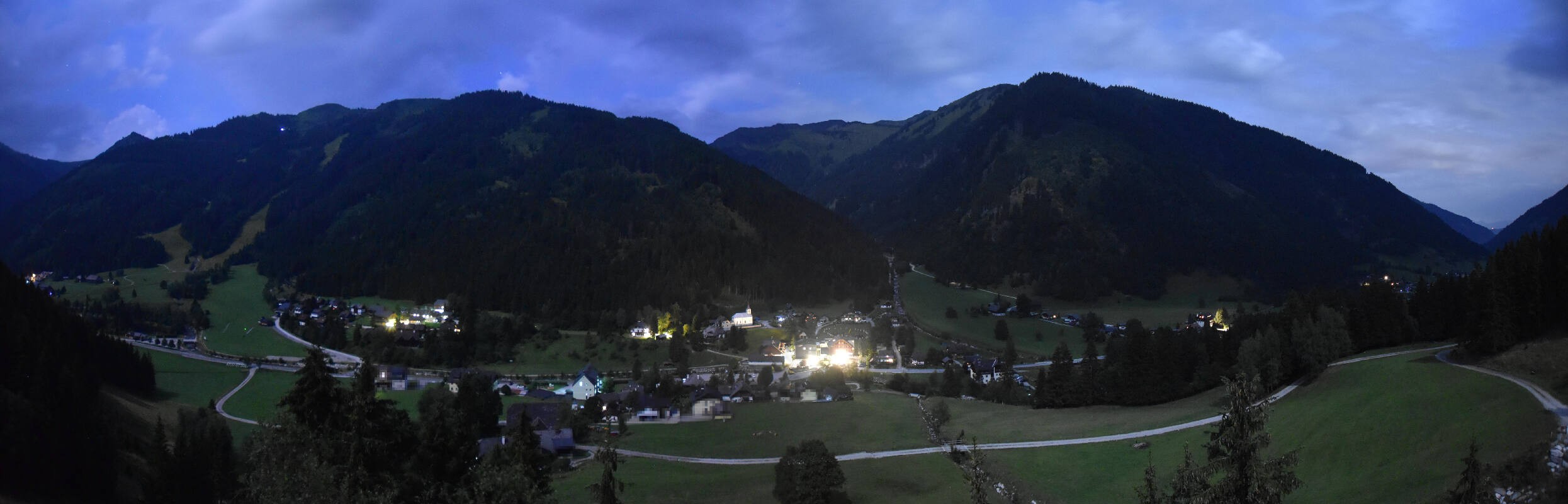 Archiv Foto Webcam Donnersbachwald - Blick zur Riesneralm