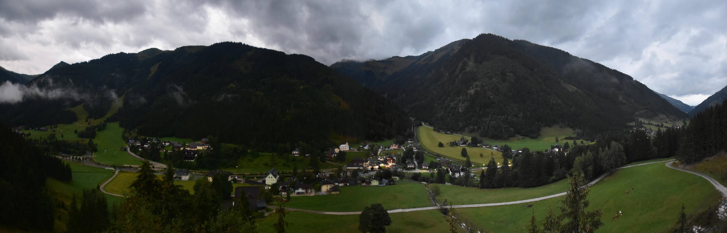 Archiv Foto Webcam Donnersbachwald - Blick zur Riesneralm