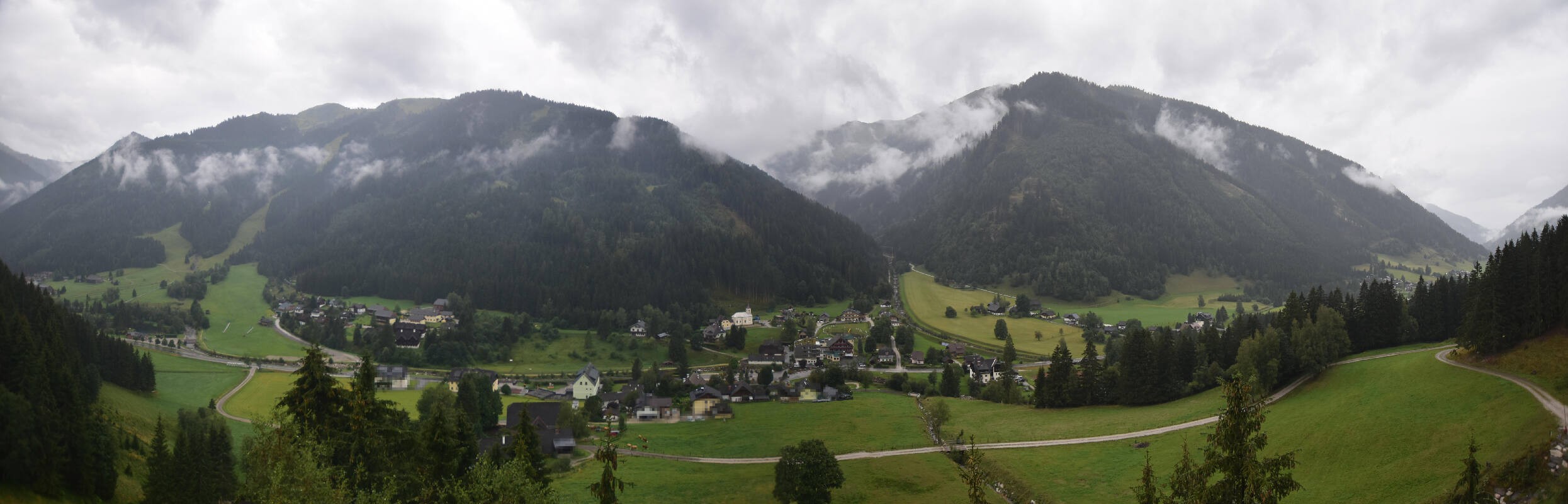 Archiv Foto Webcam Donnersbachwald - Blick zur Riesneralm