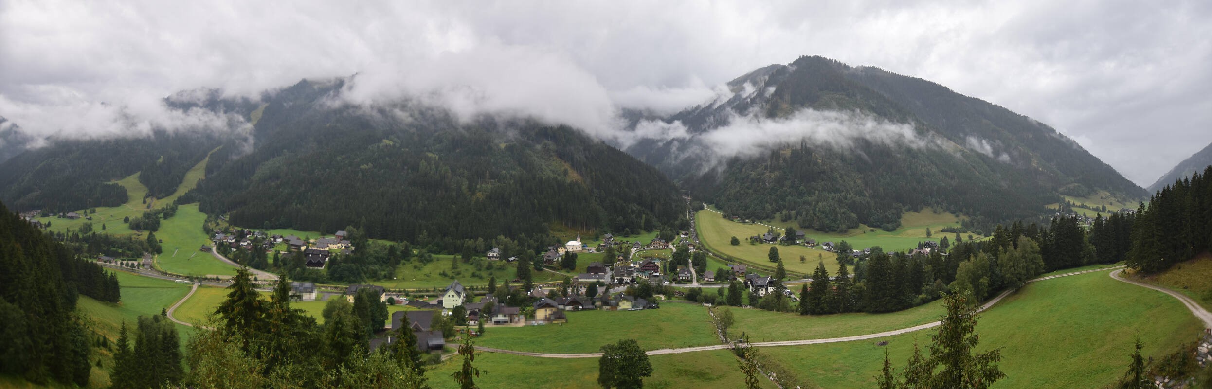 Archiv Foto Webcam Donnersbachwald - Blick zur Riesneralm