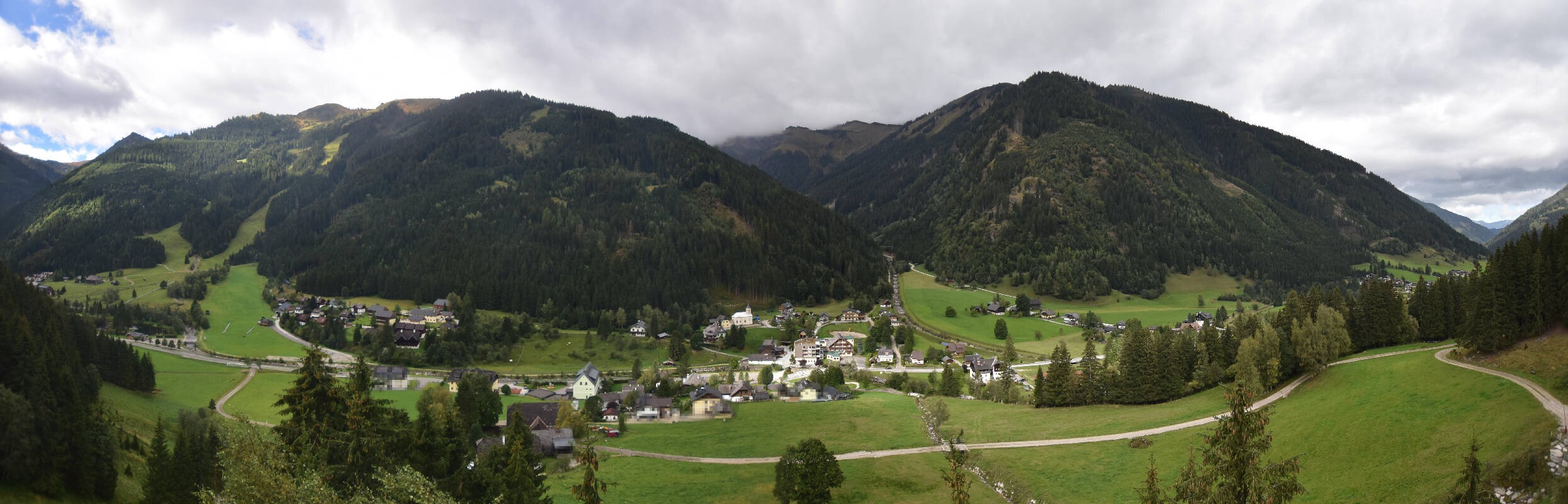 Archiv Foto Webcam Donnersbachwald - Blick zur Riesneralm
