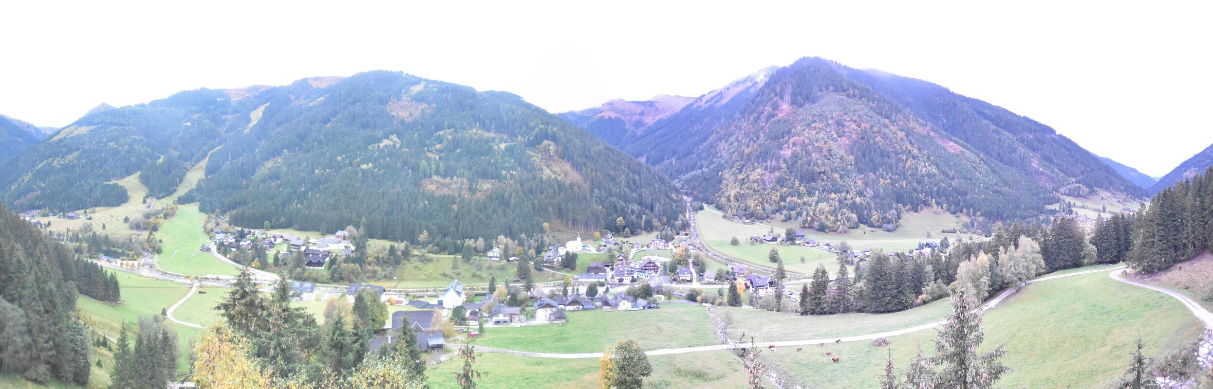 Archived image Webcam Donnersbachwald - Riesneralm