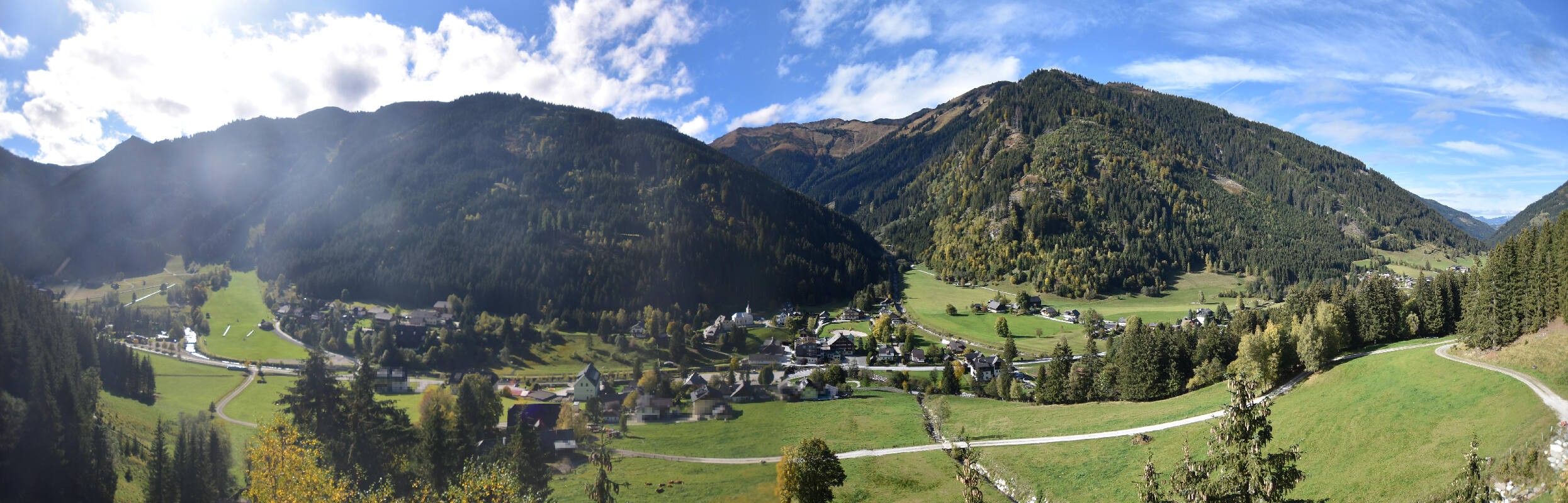 Archived image Webcam Donnersbachwald - Riesneralm