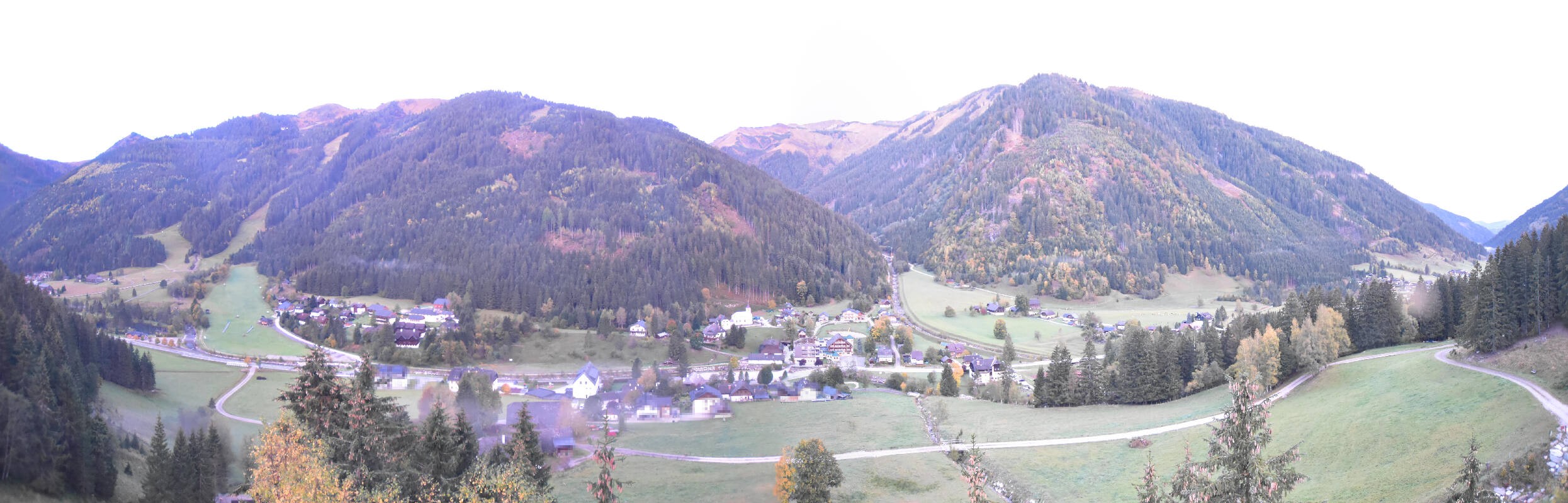 Archiv Foto Webcam Donnersbachwald - Blick zur Riesneralm