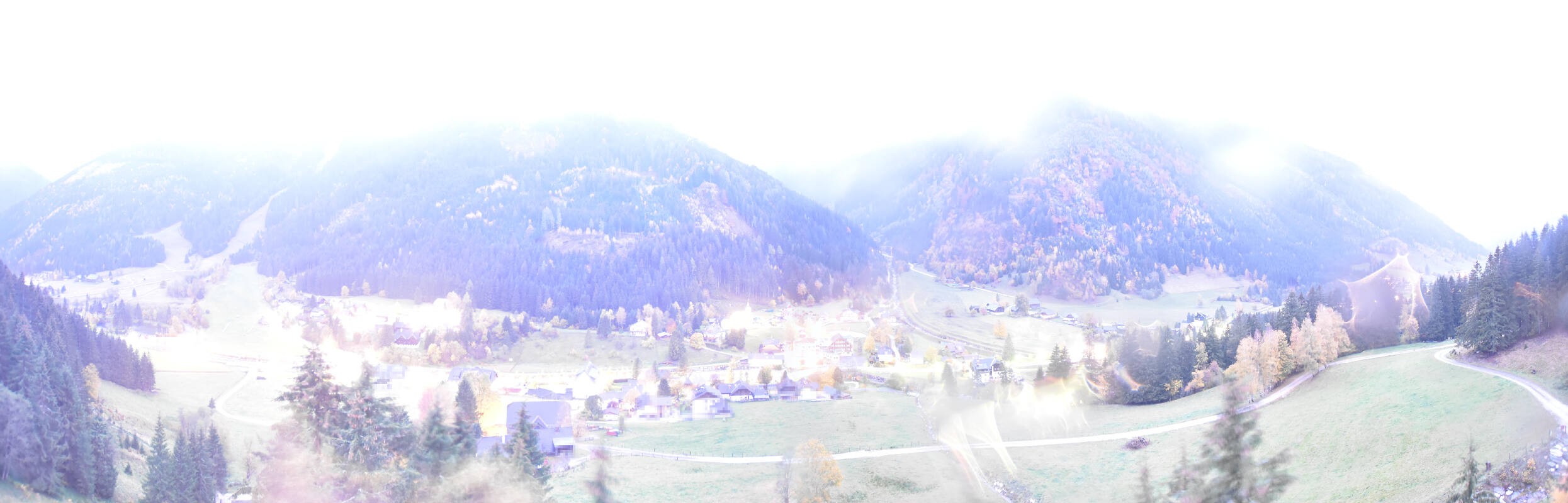 Archiv Foto Webcam Donnersbachwald - Blick zur Riesneralm